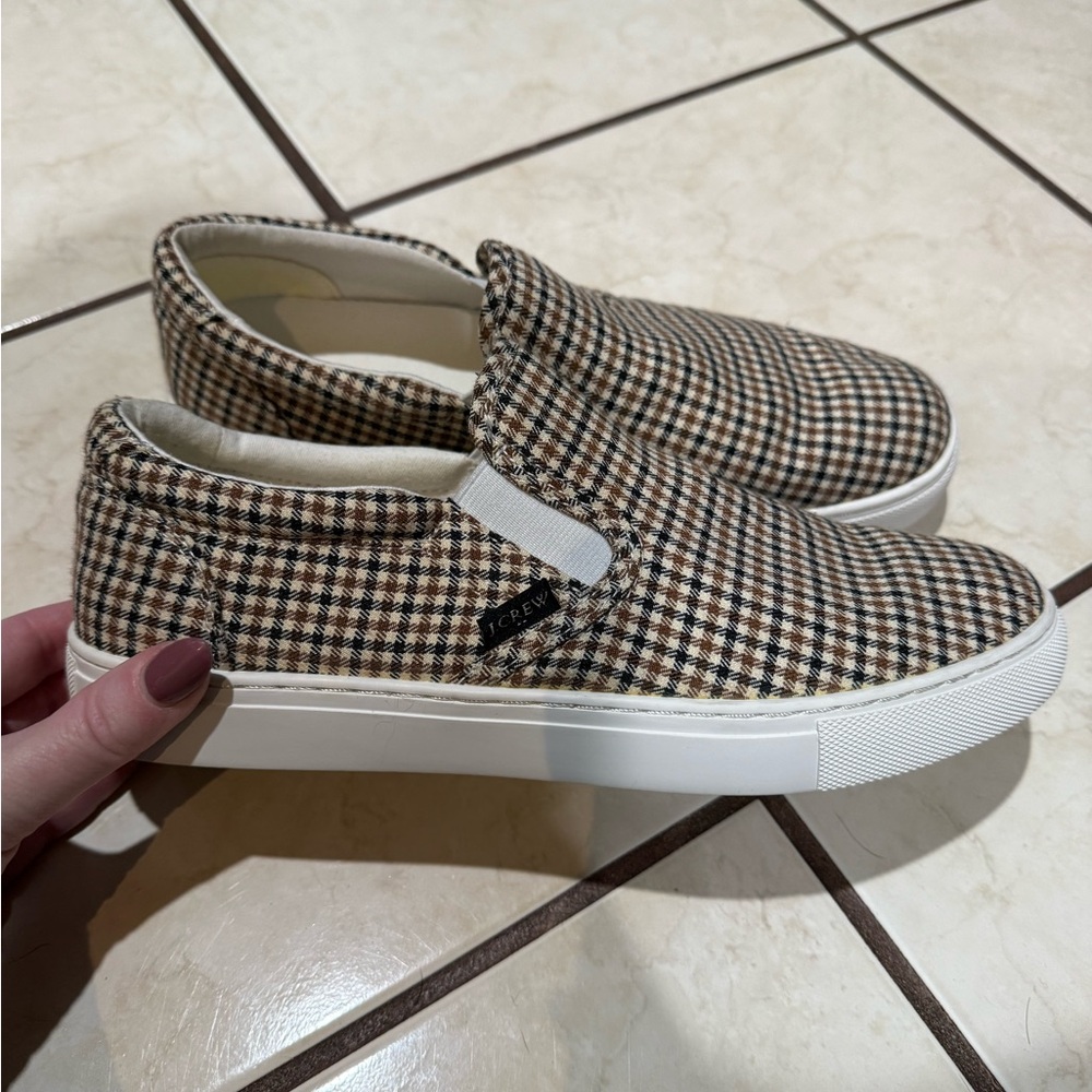 J.Crew slip on sneakers Size 10